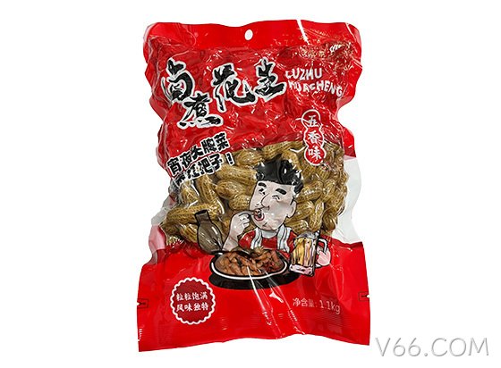 浙V66.COM卤煮花生五香味1.1kg